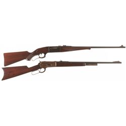 Two Lever Action Rifles