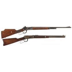 Collector's Lot of Two Winchester Lever Action Long Guns