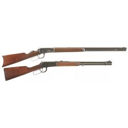 Collectors Lot of Two Winchester Lever Action Long Guns - A) Winchester Model 1894 Rifle