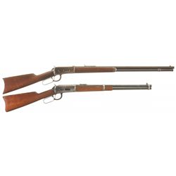 Collectors Lot of Two Winchester Lever Action Long Guns
