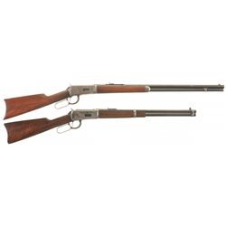 Collectors Lot of Two Winchester Lever Action Long Guns