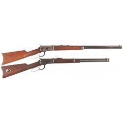 Collector's Lot of Two Winchester Lever Action Long Guns