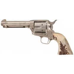 First Generation Colt Single Action Army Revolver with History