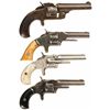 Image 2 : Collector's Lot of Four Antique Smith & Wesson Revolvers