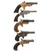 Image 1 : Five Derringer Pistols