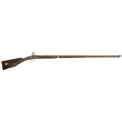 Sanchez Marked "EL RALLO" Spanish Percussion Miquelet Rifle with Elaborate Gold, Silver, Engraved an