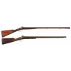 Image 1 : Two Side by Side Percussion Shotguns