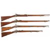 Image 1 : Four European Military Rifles