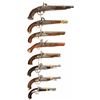 Image 1 : Eight Antique Pistols