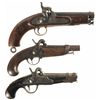 Image 1 : Three European Percussion Pistols