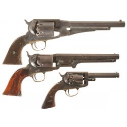 Three Percussion Revolvers