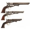 Image 1 : Collector's Lot of Three Colt Percussion Revolvers