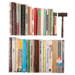 Thirty-Four Arms and History Themed Books and a Gavel