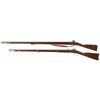 Image 2 : Two U.S. Percussion Muskets with Bayonets