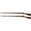 Image 2 : Two U.S. Percussion Muskets with Bayonets