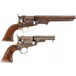 Collector's Lot of Two Antique Colt Revolvers