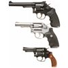 Image 2 : Three Smith & Wesson Double Action Revolvers