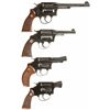 Image 2 : Four Double Action Revolvers