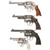 Image 1 : Four Double Action Revolvers