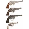 Image 2 : Four Double Action Revolvers