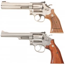 Collector's Lot of Two Smith & Wesson "Twelve Revolvers" Double Action Revolvers
