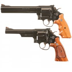 Collector's Lot of Two Smith & Wesson "Twelve Revolvers" Double Action Revolvers