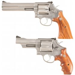 Collector's Lot of Two Smith & Wesson "Twelve Revolvers" Double Action Revolvers