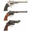 Image 2 : Three Smith & Wesson Double Action Revolvers