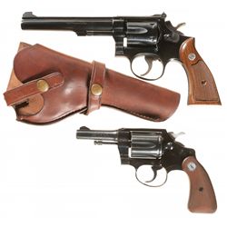 Two Double Action Revolvers