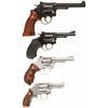 Image 2 : Four Smith & Wesson Double Action Revolvers