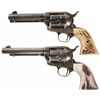 Image 1 : Two Second Generation Colt Single Action Army Revolvers