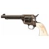 Image 1 : Second Generation Colt Single Action Army Revolver with Carved Ivory Grips