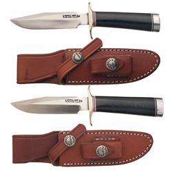 Two Randall Model 1 Miniature Knives with Sheaths