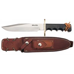 Randall Model 14 Attack Knife with Sheath