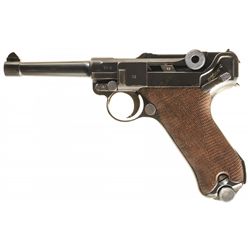 Mauser G Date S/42 Luger Semi-Automatic Pistol