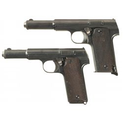 Collector's Lot of Two Astra Semi-Automatic Pistols