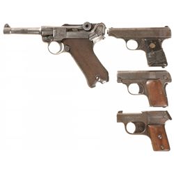 Four Handguns