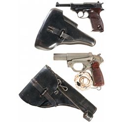 One Nazi Pistol and One Flare Gun