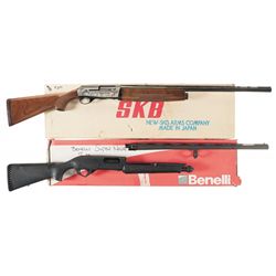 Collector's Lot of Two Boxed Ducks Unlimited Shotguns