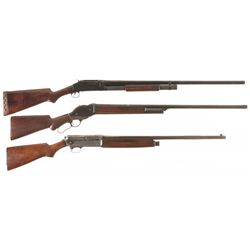 Collector's Lot of Three Winchester Shotguns
