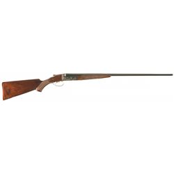 Signed Engraved New Ithaca/Armi Beschi Grade 4E Double Barrel Side by Side 410 Gauge Shotgun