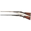 Image 2 : Two Hammerless Double Barrel Shotguns