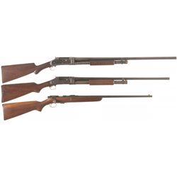 Three Winchester Long Guns