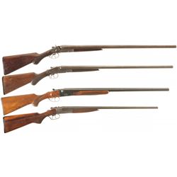 Four Double Barrel Shotguns
