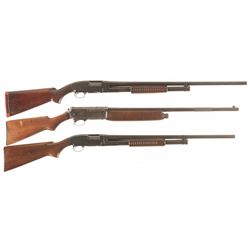 Collector's Lot of Three Winchester Shotguns