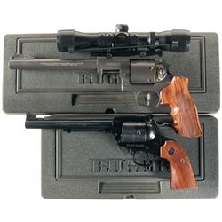 Two Cased Ruger Revolvers