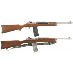 Two Ruger Semi-Automatic Rifles