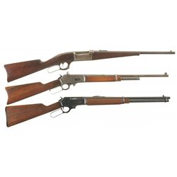 Three Lever Action Rifles