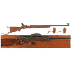 Two Bolt Action Target Rifles