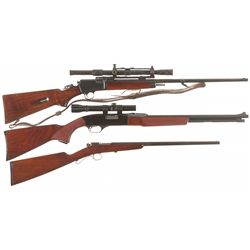Three Winchester Long Guns